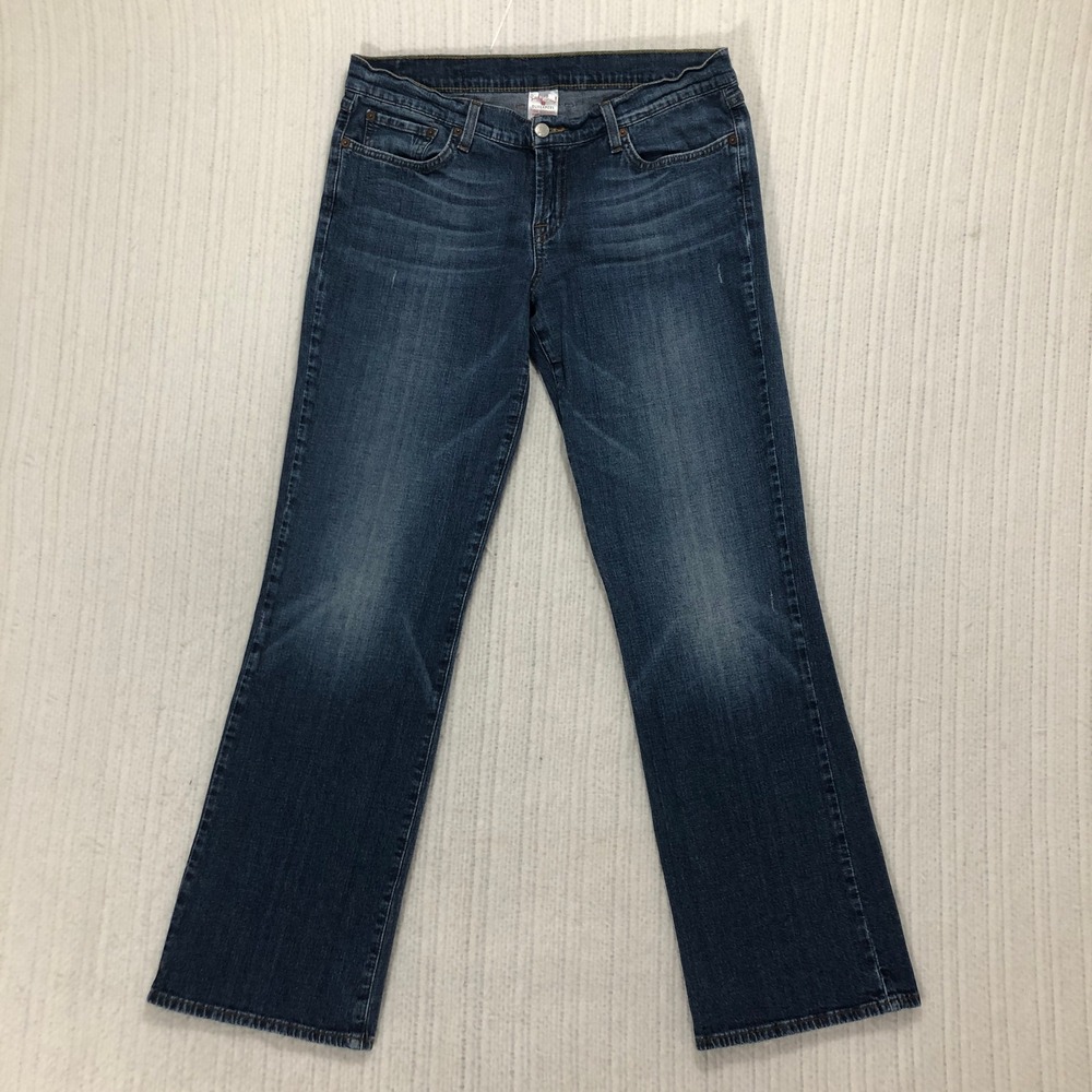 Lucky Brand Jeans Womens Bootcut Blue Denim Mid Rise Pants Size 10
